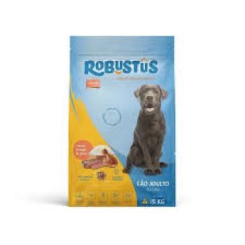 ROBUSTUS CÃES ADULTOS DIA A DIA CARNE FRANGO E ARROZ 15KG