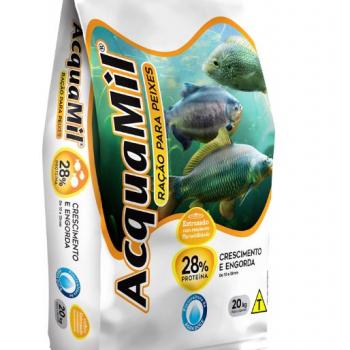 ACQUAMIL CRESCIMENTO E ENGORDA 28% 25KG