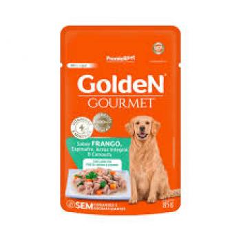 GOLDEN GOURMET SACHÊ CÃES ADULTOS MEDIO E GRANDE FRANGO 85G