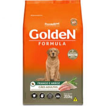 GOLDEN FORMULA CÃES ADULTOS FRANGO E ARROZ 20KG