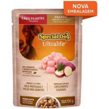 SPECIAL DOG SACHÊ CÃES FILHOTES FRANGO 100G