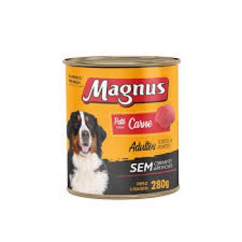PATÊ MAGNUS CÃES ADULTOS SABOR CARNE 280G
