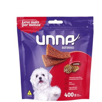 UNNA BIFINHO CARNE 400G