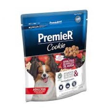 PREMIER COOKIE CÃES ADULTOS PORTE PEQUENO FRUTAS VERMELHAS E AVEIA 250G