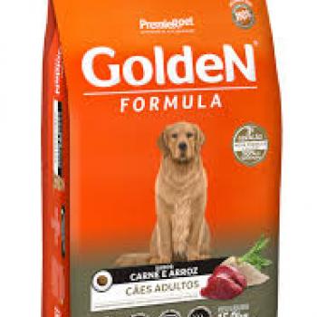 GOLDEN FORMULA CÃES ADULTOS CARNE E ARROZ 15KG