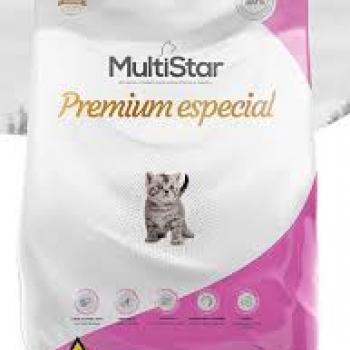 MULTISTAR GATOS FILHOTES CARNE FRANGO E PEIXES 1KG