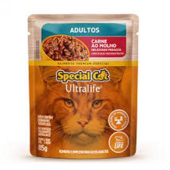 SPECIAL CAT SACHÊ GATOS ADULTOS CARNE 85G