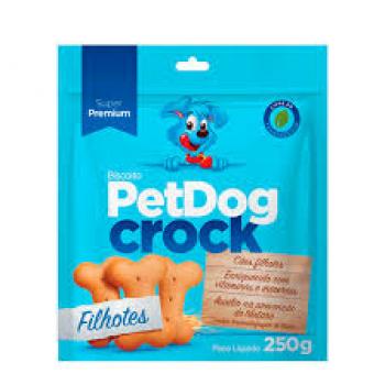 BISCOITO PETDOG CROCK  250G
