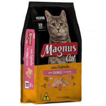 MAGNUS GATOS CASTRADOS FRANGO RECHEADO 20KG