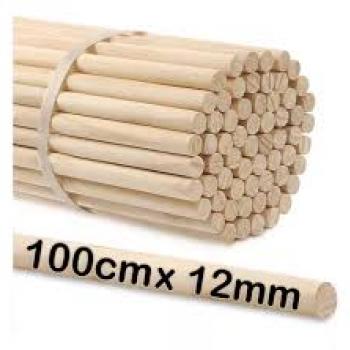 REPOSIÇÃO POLEIRO MADEIRA Ø1,2X100CM