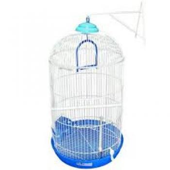 GAIOLA REDONDA ALTA PIU-PIU BR/AZ