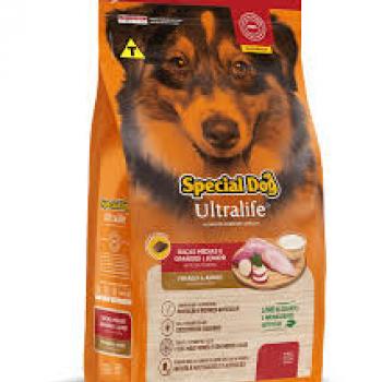 SPECIAL DOG ULTRALIFE RAÇAS MÉDIAS E GRANDES JUNIOR FRANGO 15KG