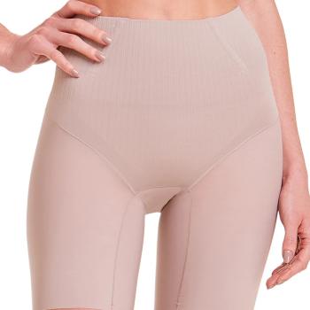 BERMUDA PLIE MODELADORA CINTURA ALTA INVISÍVEL COM BARBATANA REDUZ ATRITO NAS COXAS