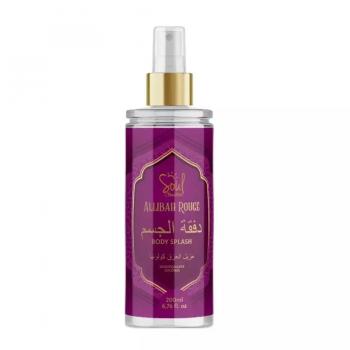 BODY SPLASH ALLIBAH ROUGE 200ML SOUL COSMÉTICOS