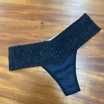 CALCINHA TRIFIL FIO DUPLO RENDA