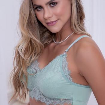 SUTIA MATERNIDADE EM RENDA E MICROFIBRA