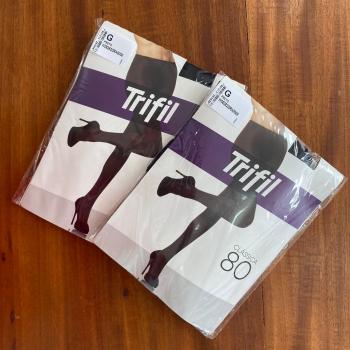 MEIA CALÇA TRIFIL CLÁSSICA FIO 80