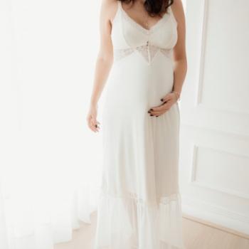 CAMISOLA MATERNIDADE LONGA AME