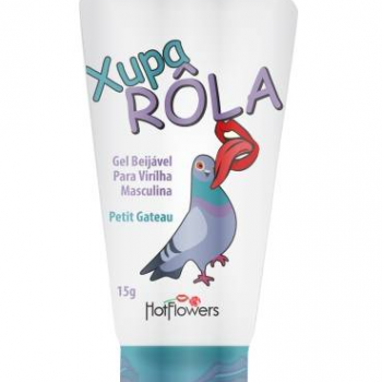 GEL HOTFLOWERS BEIJÁVEL XUPA ROLA 15G