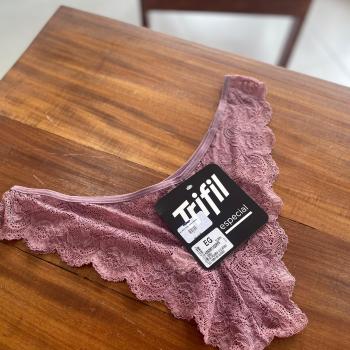 CALCINHA TRIFIL TANGA RENDA