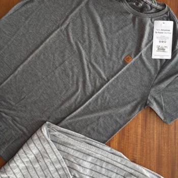 PIJAMA MASC COM CALÇA CHUMBO