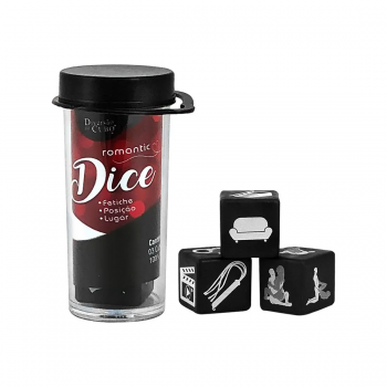 DADOS DICE COM FETICHE, POSIÇÃO E LUGAR DIVERSÃO AO CUBO