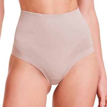 CALCINHA PLIE MODELADORA CINTURA ALTA FIO DENTAL INVISÍVEL AFINA CINTURA