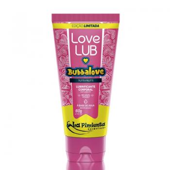 LUBRIFICANTE BUBBALOVE EDIÇÃO LIMITADA LOVE LUB 60g