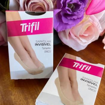 MEIA TRIFIL SAPATILHA INVISÍVEL