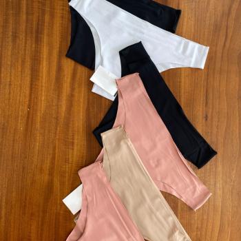 CALCINHA FEMINIZE KIT/2 SEM COSTURA