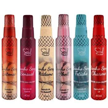 PERFUME DE CALCINHA SEXY 40ML SOUL COSMÉTICOS