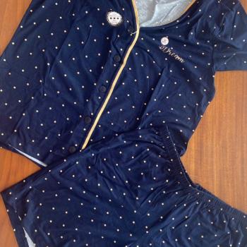 PIJAMA SHORT DOLL AZUL