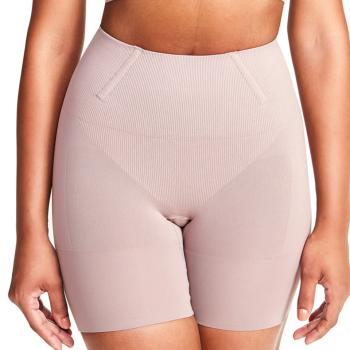 SHORT PLIE  MODELADOR CINTURA ALTA COM BARBATANA AFINA CINTURA