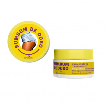 CREME BUMBUM DE OURO ESFOLIANTE DE TRATAMENTO 150G SOFISTICATTO