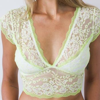 CROPPED SALLES NEON