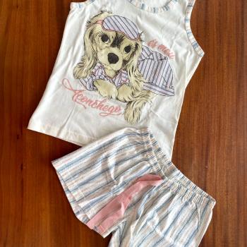 PIJAMA REGATA INFANTIL FEMININO