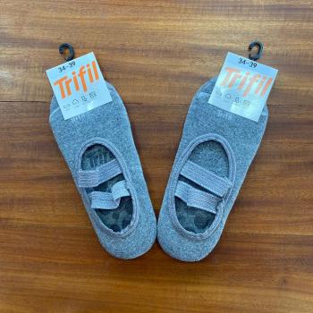 MEIA TRIFIL SAPATILHA FAIXA DUPLA ANT