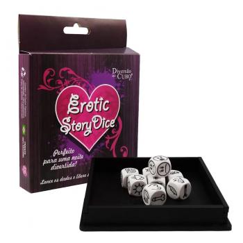 JOGO EROTICO STORY DICE PARA CASAL DIVERSÃO AO CUBO