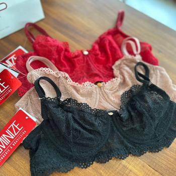 SUTIA FEMINIZE MEIA TAÇA SEM BOJO