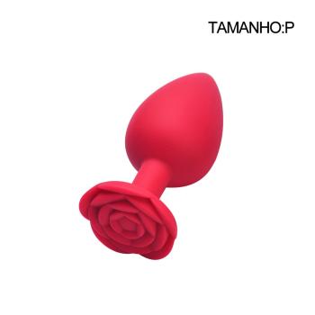 PLUG ANAL SILICONE FLOR
