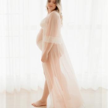 ROBE MATERNIDADE LONGO CONSTANZA