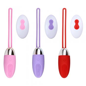 CÁPSULA VIBRATÓRIA RECARREGÁVEL COM 10 MODOS DE VIBRAÇÃO COM CONTROLE REMOTO