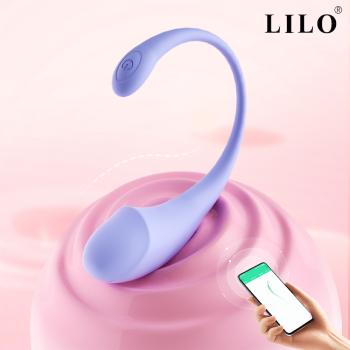 ESTIMULADOR PONTO G E CLITÓRIS COM CONTROLE REMOTO VIA APP - SILICONE LÍQUIDO - LILO