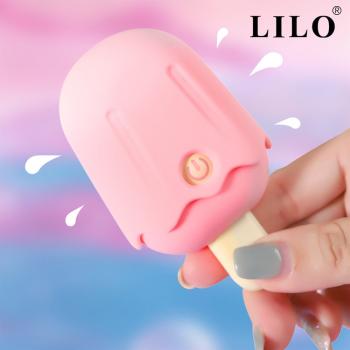 ESTIMULADOR DE CLITÓRIS RECARREGÁVEL EM FORMATO DE PICOLÉ COM 10 MODOS DE PULSAÇÃO - LILO