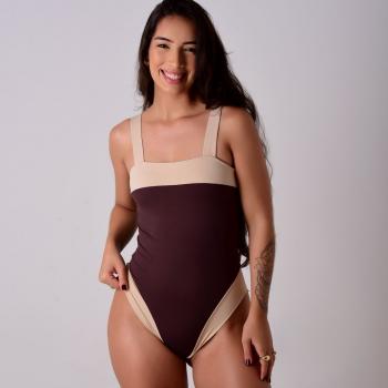 MAIÔ BICOLOR SEM BOJO ALÇAS LARGAS FIO DUPLO