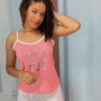 PIJAMA ALÇA FELICIDADE