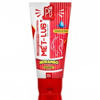 LUBRIFICANTE MÉT LUB MORANGO 60g