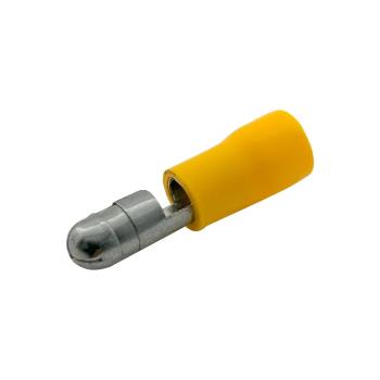 TERMINAL BALA MACHO AMARELO 4,0-6,0MM M5 - MPD5.5-195 - ELETROKIT