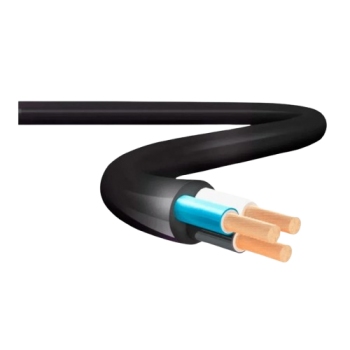 CABO PP FLEXIVEL 500V 3x1,5MM PRETO SIL