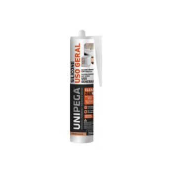 COLA SILICONE 260G BRANCO UNIPEGA